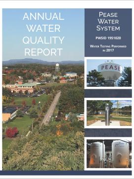 Pease Water Report Results for 2017
